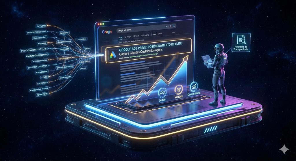 Google Ads Prime: Posicionamento de Elite